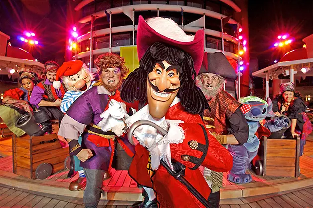 Festa Piratas Cruzeiro Disney